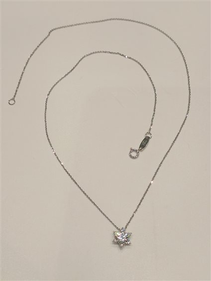 Collana Duezeta Donna in Oro bianco GIOBFZIRC2ZM6 - GIOBFZIRC2ZM6
